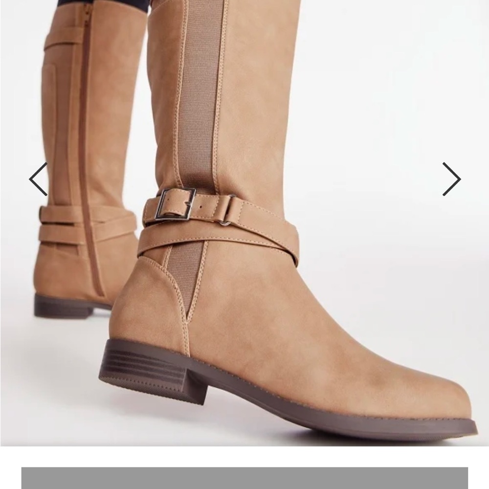 NIB Just Fab Valerie Flat Boot - Picture 4 of 15